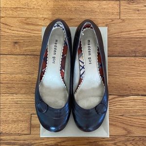 Madden Girl Velour Kitten Heel (US 8.5)